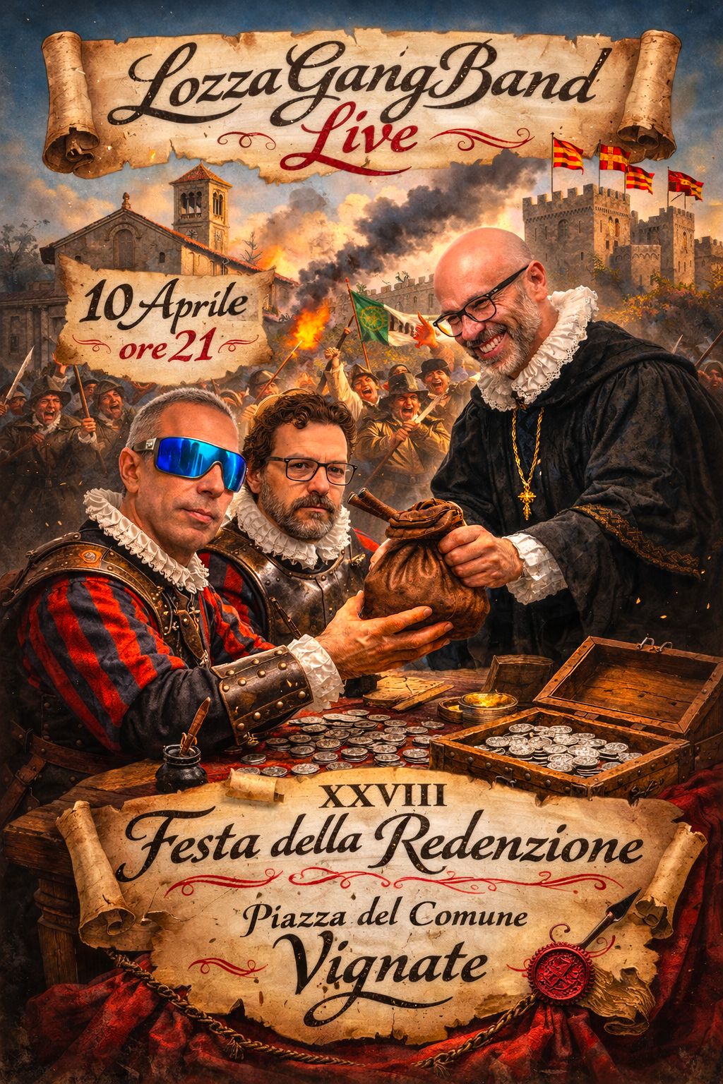 Locandina XXVIII Festa della Redenzione - Vignate